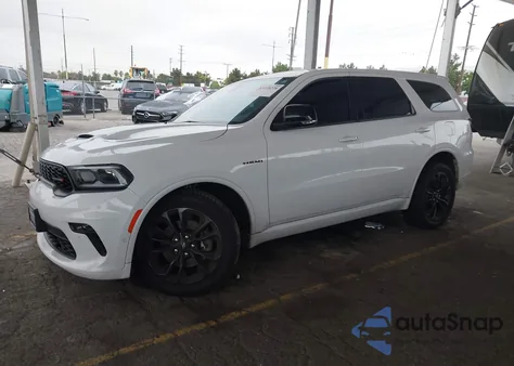 2021 Dodge Durango R/T Rwd из США, поврежденный, VIN 1C4SDHCT4MC554180